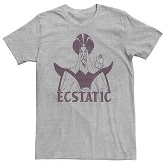 Disney's Aladdin Jafar & Iago Big & Tall Ecstatic Look Tee