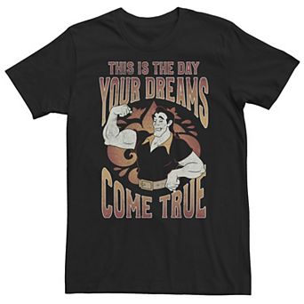 Big & Tall Disney Villains Gaston The Day Your Dreams Come True Tee