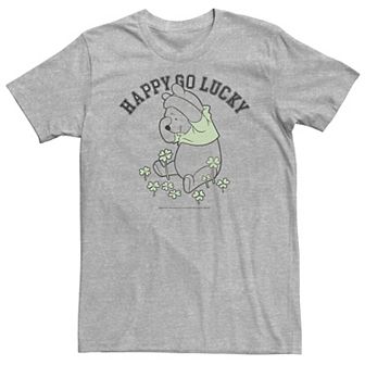 Big & Tall Disney Winnie The Pooh Happy Go Lucky Portrait Tee