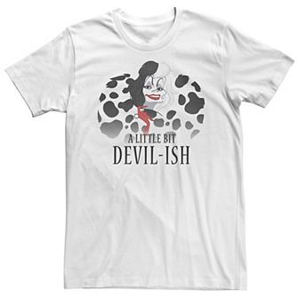 Big & Tall Disney Dalmatians Cruella A Little Bit Tee