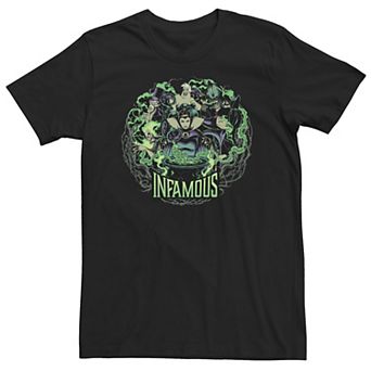 Big & Tall Disney Villains Infamous Evil Group Tee