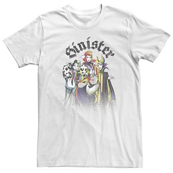 Big & Tall Disney Villains Sinister Group Tee