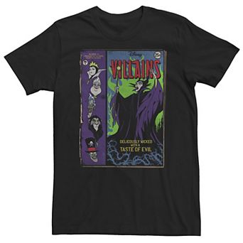 Big & Tall Disney Villains Deliciously Wicked Comic Tee