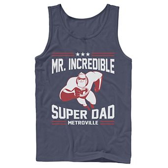 Men's Disney / Pixar Incredibles Super Dad Tank Top