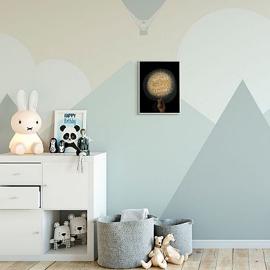 Stupell Home Decor When the World Is Silent Match Framed Wall Art