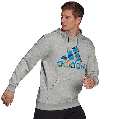 Big & Tall adidas Tiger Camo Badge of Sport Hoodie