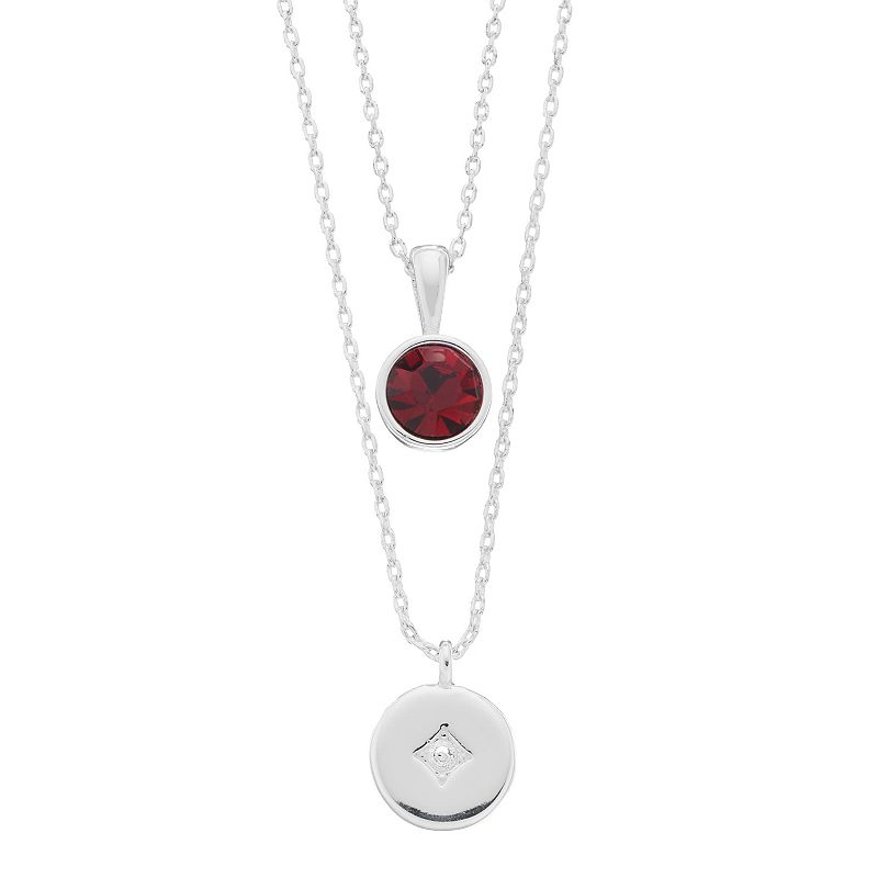 Kohls jewelry clearance birthstone necklace