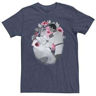 Big & Tall Disney Cinderella & The Prince A Dance Vignette Tee