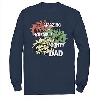 Men's Marvel Avengers Father's Day Dad Qualities Tee