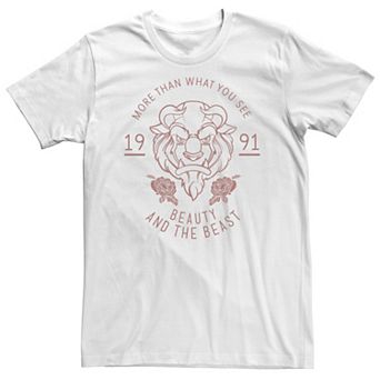 Big & Tall Disney Beauty And The Beast 1991 Tee