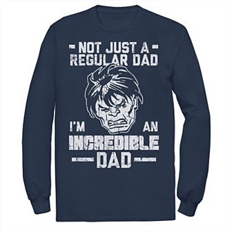 Men's Marvel Hulk Father's Day Not Regular Dad Tee