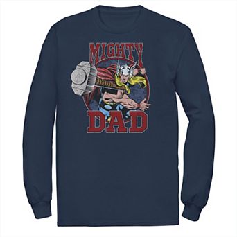 Men's Marvel Thor Father's Day Mighty Dad Hammer Tee