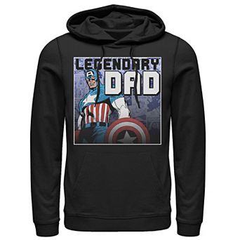 Men's Marvel Captain America Father's Day Legend Hoodie