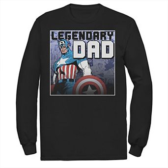 Men's Marvel Captain America Father's Day Legend Tee