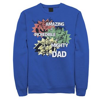 Men's Marvel Avengers Father's Day Dad Qualities Sweatshirt