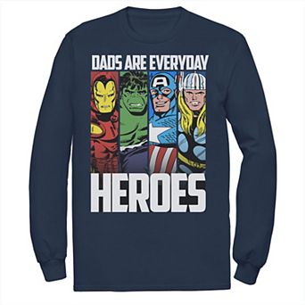 Men's Marvel Avengers Father's Day Everyday Heroes Tee