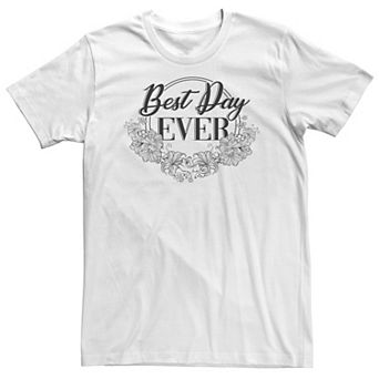 Big & Tall Disney Tangled Best Day Ever Floral Tee