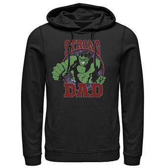 Men's Marvel Hulk Father's Day Strong Dad Hoodie