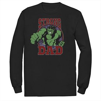 Men's Marvel Hulk Father's Day Strong Dad Tee