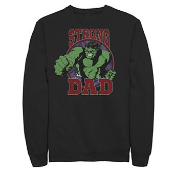 Men's Marvel Hulk Father's Day Strong Dad Sweatshirt