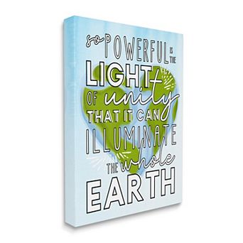 Stupell Home Decor Light Of Unity Canvas Wall Art