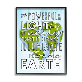 Stupell Home Decor Light Of Unity Framed Wall Art