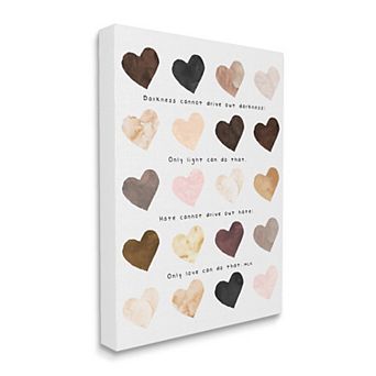 Stupell Home Decor Only Love Can MLK Canvas Wall Art