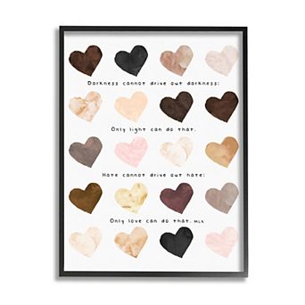 Stupell Home Decor Only Love Can MLK Framed Wall Art