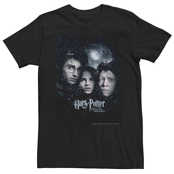 Big & Tall Harry Potter Prisoner Of Azkaban Harry Ron Hermione Poster Tee