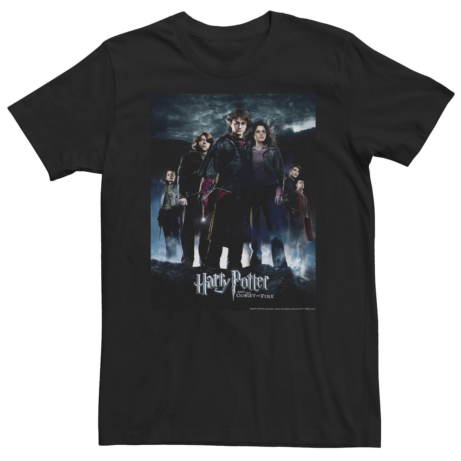 Image for Harry Potter Big & Tall And The Goblet Of Fire Poster Tee at Kohl's.