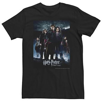 Big & Tall Harry Potter And The Goblet Of Fire Poster Tee