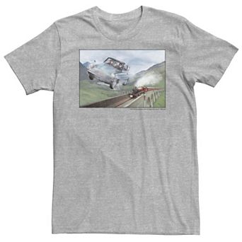 Big & Tall Harry Potter Racing The Hogwarts Express Portrait Tee