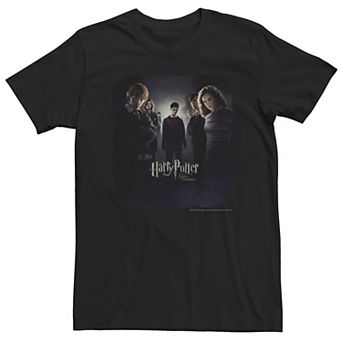 Big & Tall Harry Potter Order Of The Phoenix Group Shot Poster Tee