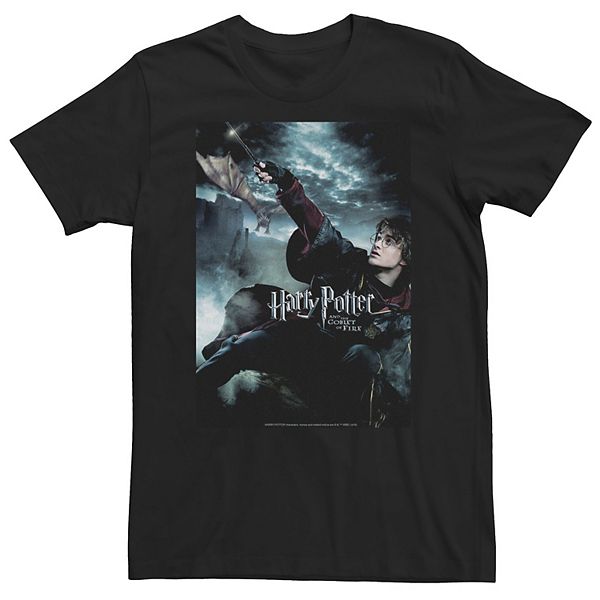 Big & Tall Harry Potter And The Goblet Of Fire First Task Poster Tee