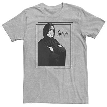 Big & Tall Harry Potter Snape Simple Framed Portrait Tee