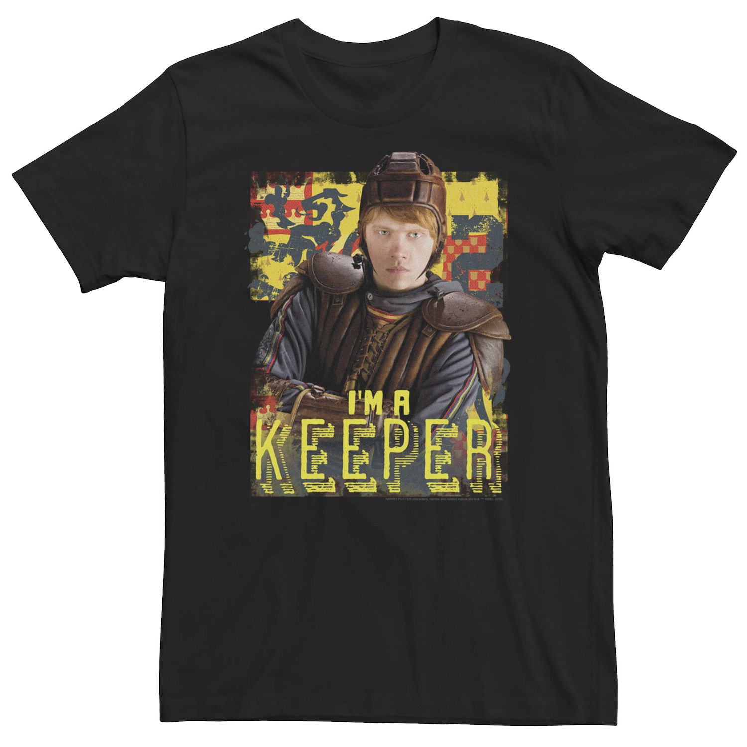 Image for Harry Potter Big & Tall Ron Weasley I'm A Keeper Poster Tee at Kohl's.