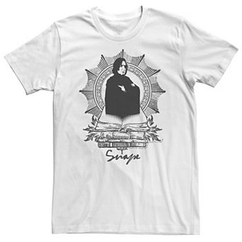 Big & Tall Harry Potter Snape Books Portrait Tee