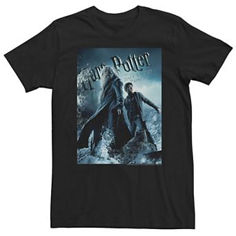 Big & Tall Harry Potter Half-Blood Prince Dumbledore And Harry Poster Tee