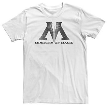 Big & Tall Harry Potter Ministry Of Magic Logo Tee