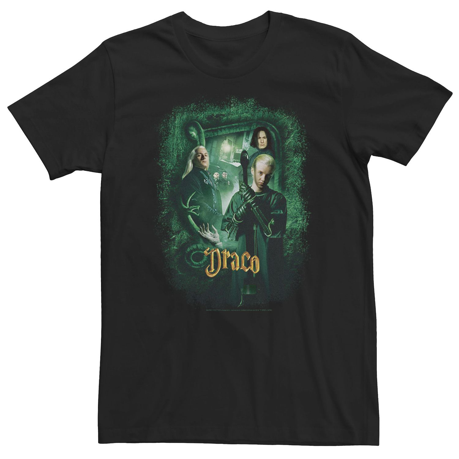 Image for Harry Potter Big & Tall And The Chamber Of Secrets Draco Portrait Tee at Kohl's.
