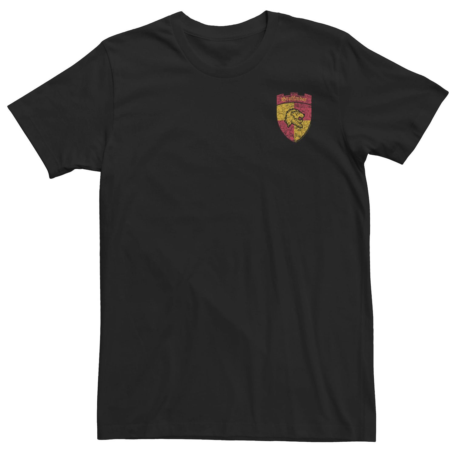 Image for Harry Potter Big & Tall Gryffindor Crest Left Chest Tee at Kohl's.