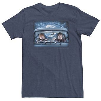Big & Tall Harry Potter Ron & Harry In The Flying Car Tee