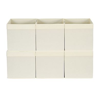 Household Essentials Storage Organizer Cubes 6-pack Set