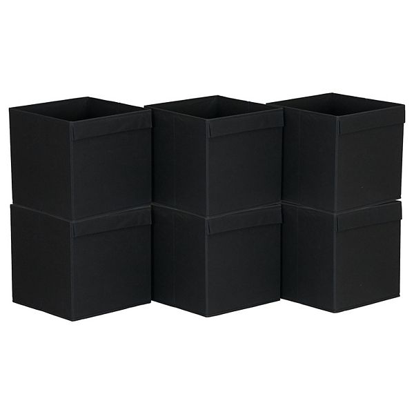 Household Essentials Storage Organizer Cubes 6pack Set