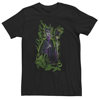 Big & Tall Disney Sleeping Beauty Maleficent Green Envy Tee
