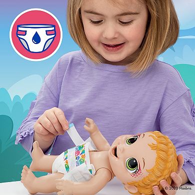 Baby Alive Dino Cuties Triceratops Blonde Hair Doll 