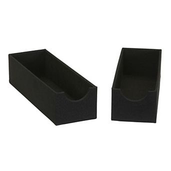 Household Essentials Narrow Drawer Organizer Tray 2-Pack