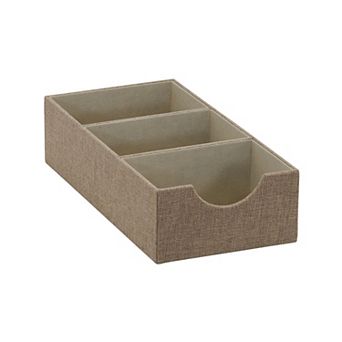 Household Essentials 3-Compartment Organizer Tray