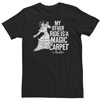 Big & Tall Disney Aladdin "My Other Ride Is A Magic Carpet" Tee