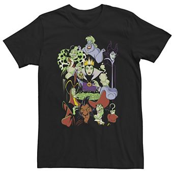 Big & Tall Disney Villains Cauldron Group Shot Tee